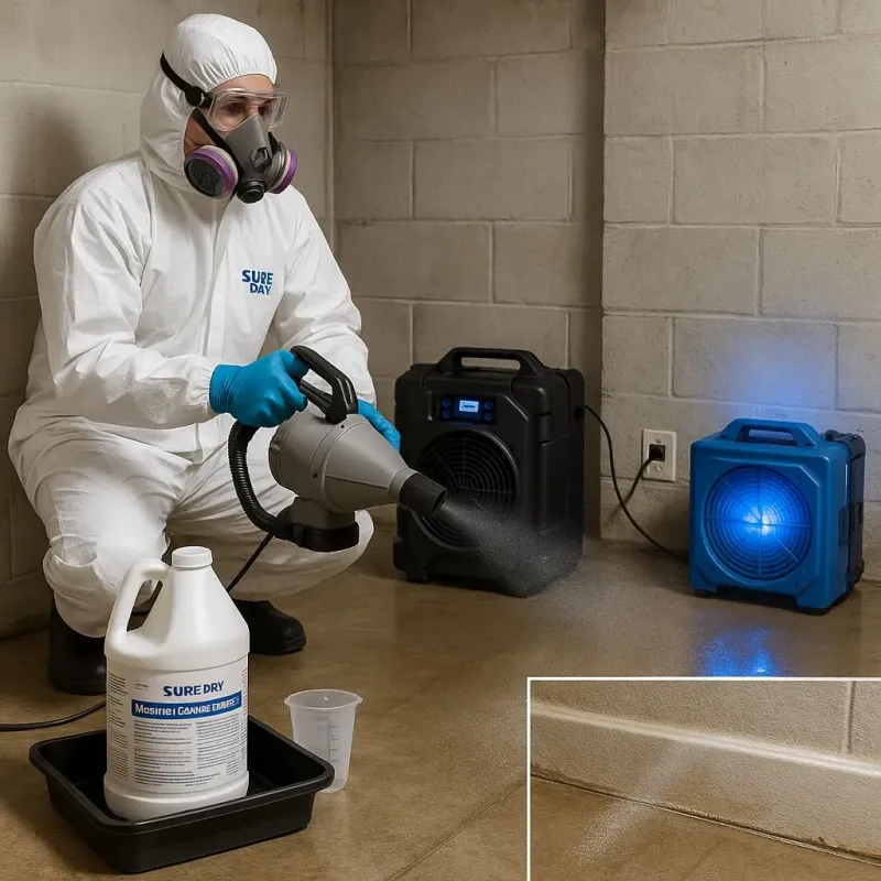 Sanitization and Odor Removal process in Saint George, MO