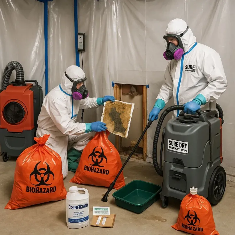 Contaminated Water Handling Protocols process in Saint George, MO