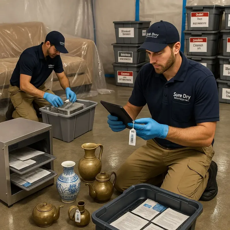 Content Protection and Restoration process in Saint George, MO
